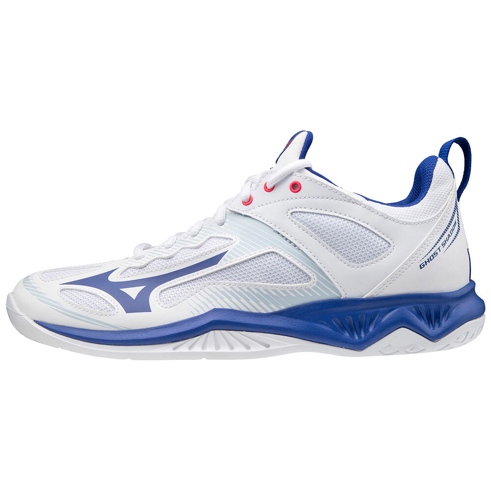 Mizuno Ghost Shadow Férfi Kézilabda Cipő Fehér/Kék/Rózsaszín BIV157482